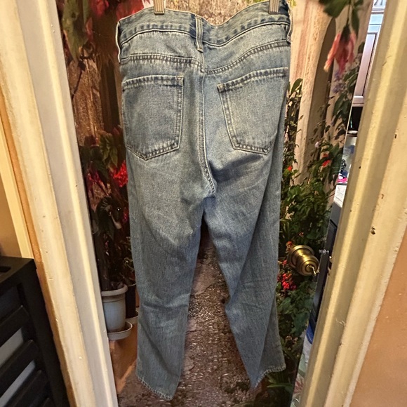 zumiez checkered mom jeans size 0 24” - Picture 13 of 14